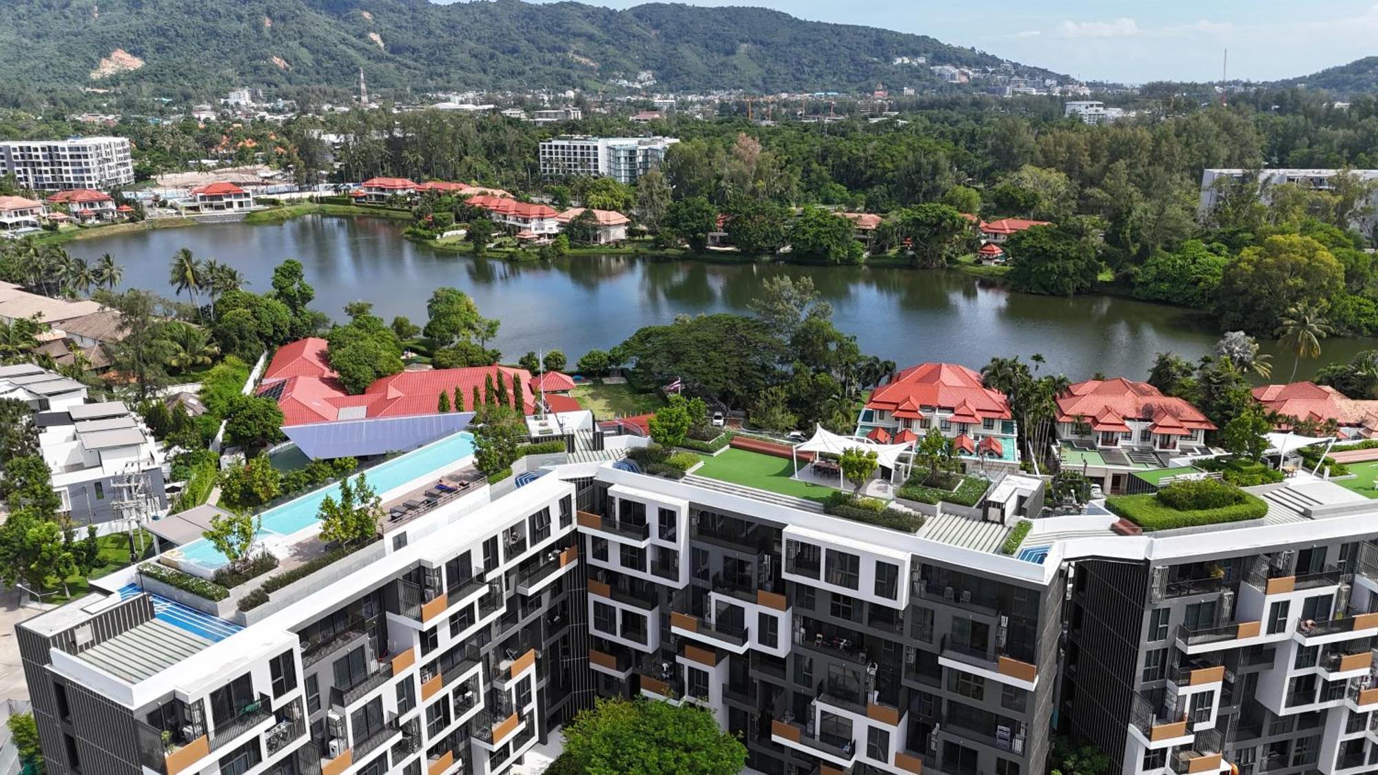 Sky Park Laguna 1Bdr Lake View Thalang Exterior foto